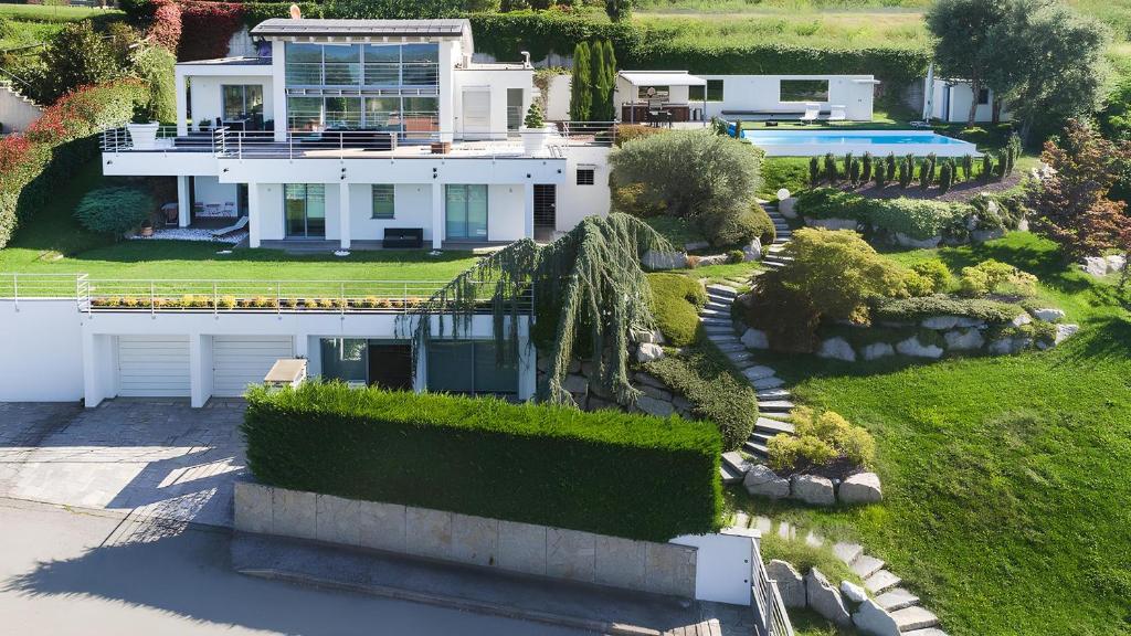 Zahrada ubytování Villa Panoramica Cardana