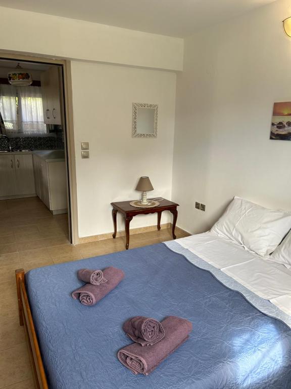 Posteľ alebo postele v izbe v ubytovaní Ada's House