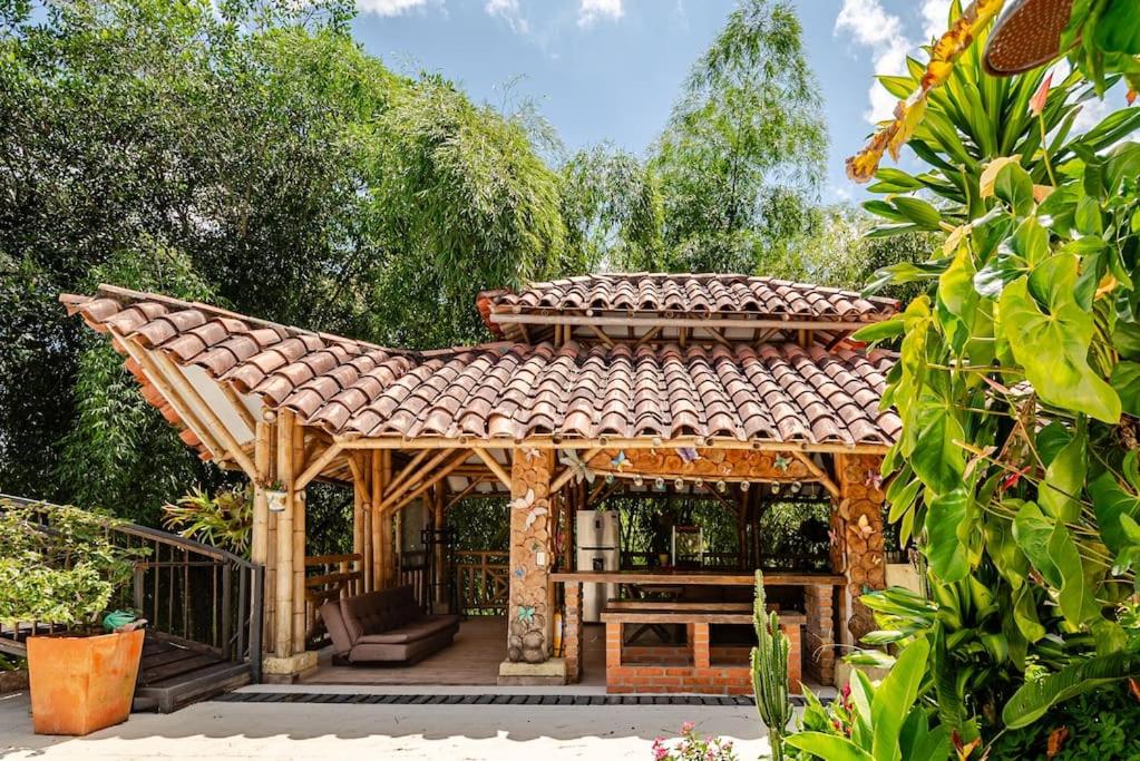 Un jardín fuera de Finca Panaca Herrería 8