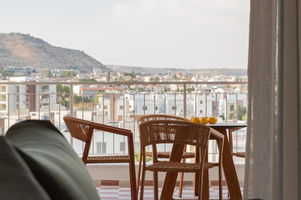 Nespecifikovaný výhled na hory nebo výhled na hory při pohledu z aparthotelu