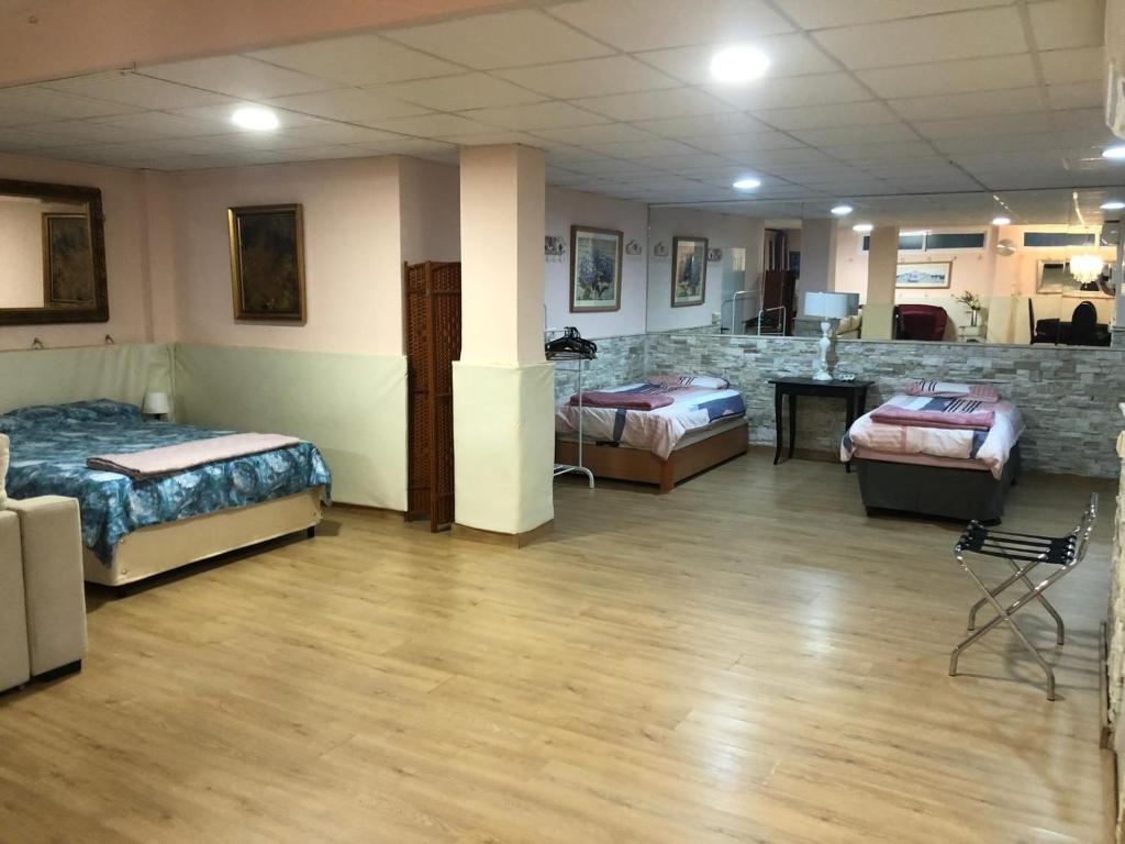 Postel nebo postele na pokoji v ubytování Ideal loft Malaga