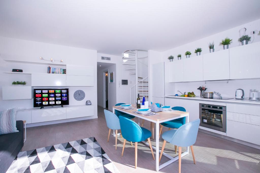 Kuchyňa alebo kuchynka v ubytovaní Casa Laura Apt. 6