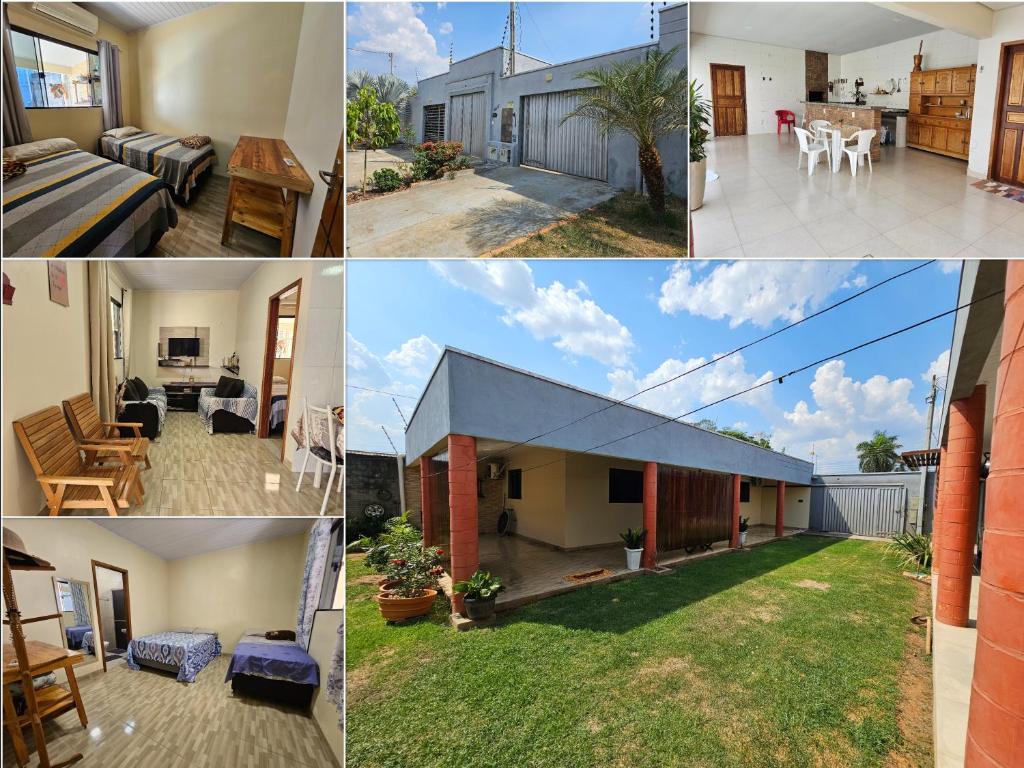 Bygningen som feriehuset ligger i