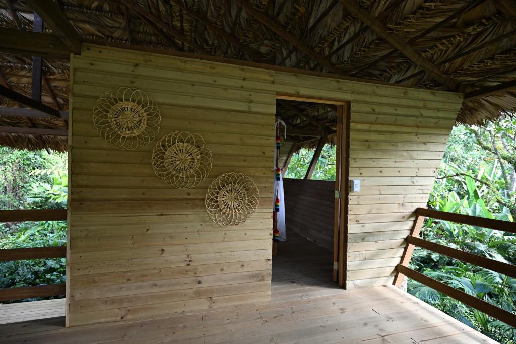Zahrada ubytování Madre Selva Eco Lodge
