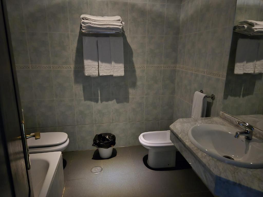 Koupelna v ubytování Hotel de castrillo LISBOA