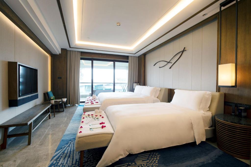 InterContinental Sanya Haitang Bay Resort by IHG - 一间国王和一张单人床的经典房间