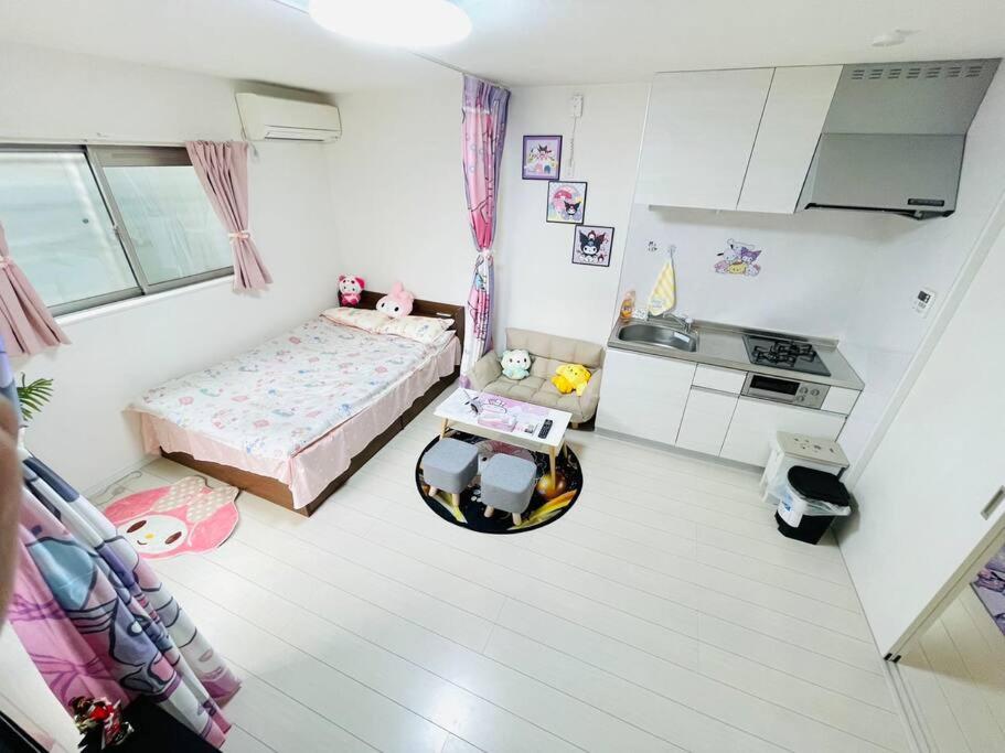 Kitchen o kitchenette sa 糖果屋 岸里玉出