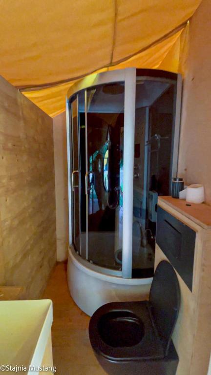 Koupelna v ubytování Spokojny Glamping