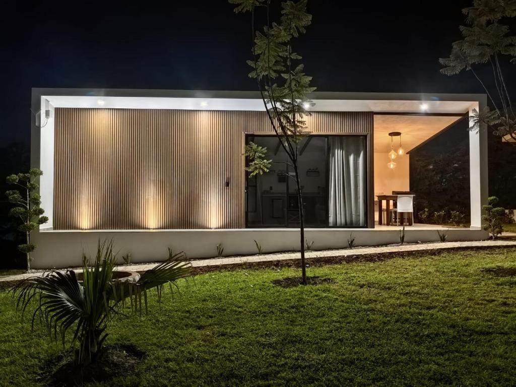 Zahrada ubytování Mantra Glamping & Chalets