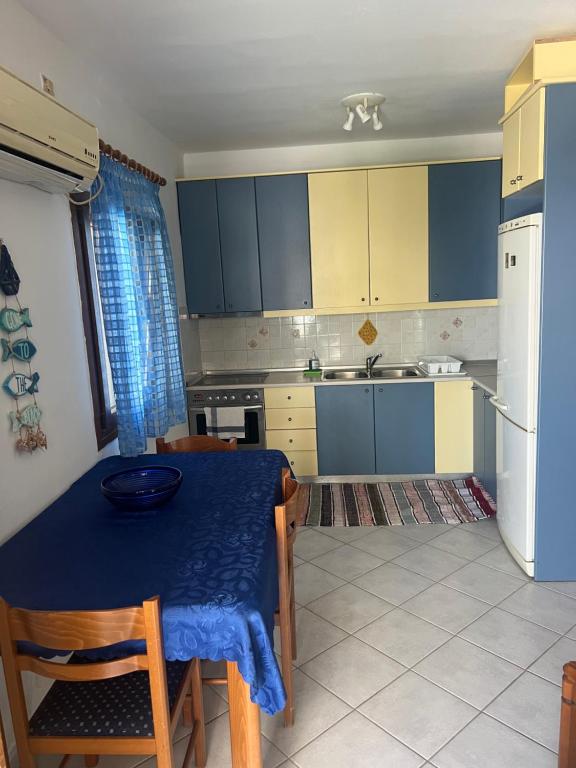 Kuchyň nebo kuchyňský kout v ubytování Hotel Glaros Lipsi