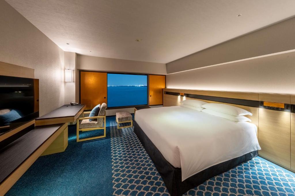 Travel Proud Sustainability certification Hilton Tokyo Bay - Deluxe King Kamer Met Uitzicht Op De Oceaan