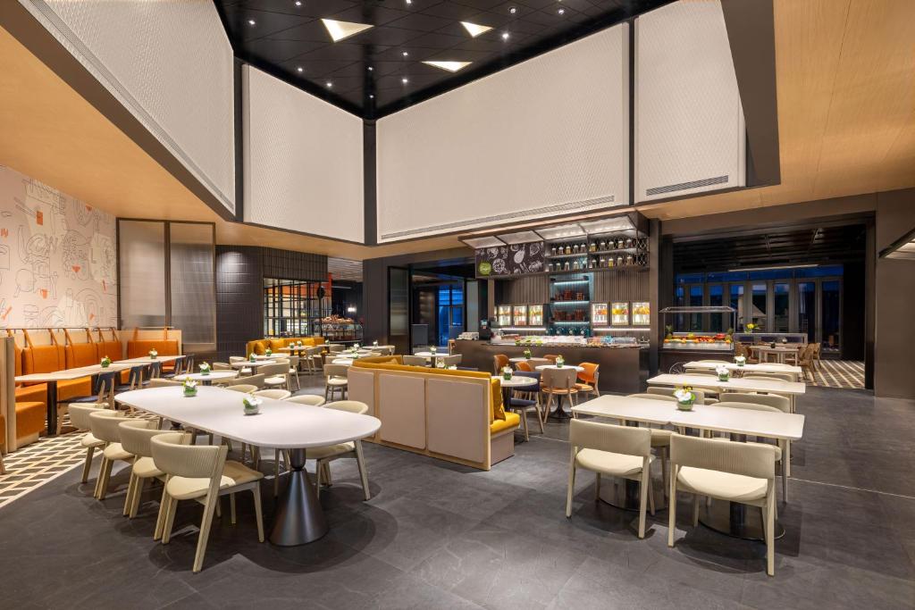 Restaurace v ubytování EVEN Hotel Shanghai Hongqiao CBD by IHG
