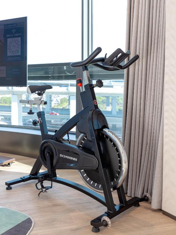 Fitness centrum a/nebo fitness zařízení v ubytování EVEN Hotel Shanghai Hongqiao CBD by IHG