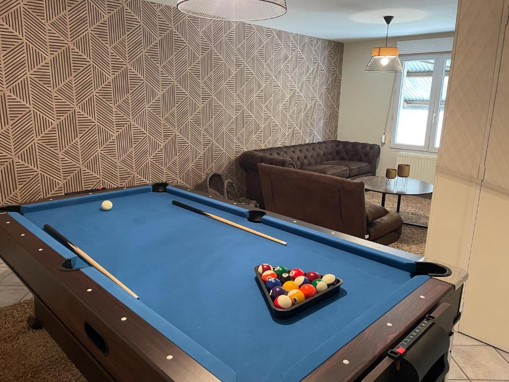 Τραπέζι μπιλιάρδου στο Gite à la campagne 4 étoiles - 200m2