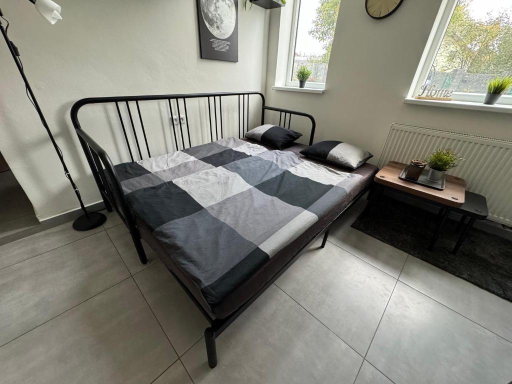 Postel nebo postele na pokoji v ubytování apartman 50m2 garden parking Free