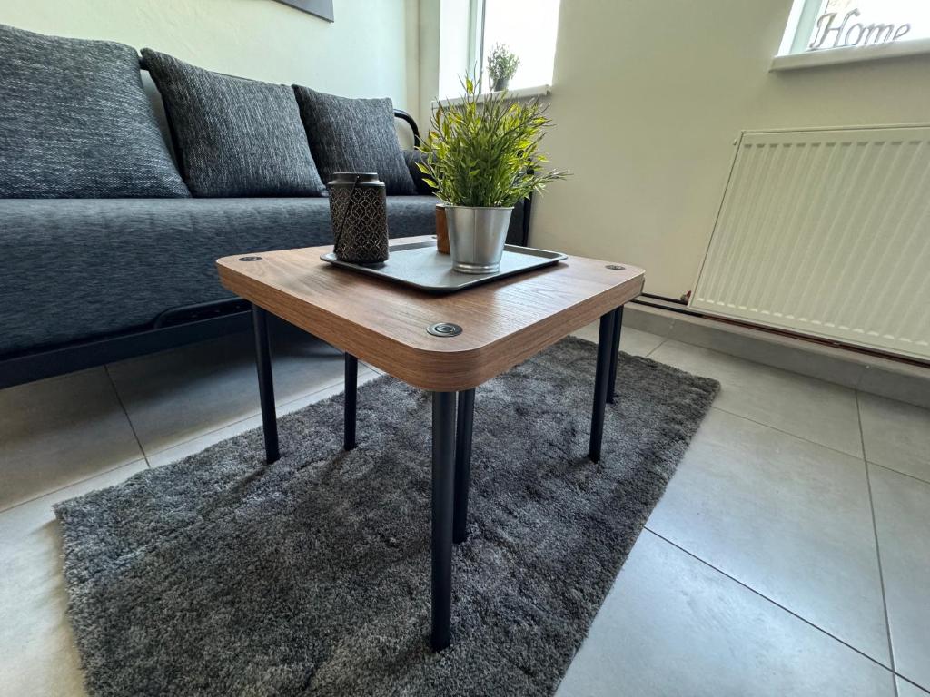 Posezení v ubytování apartman 50m2 garden parking Free