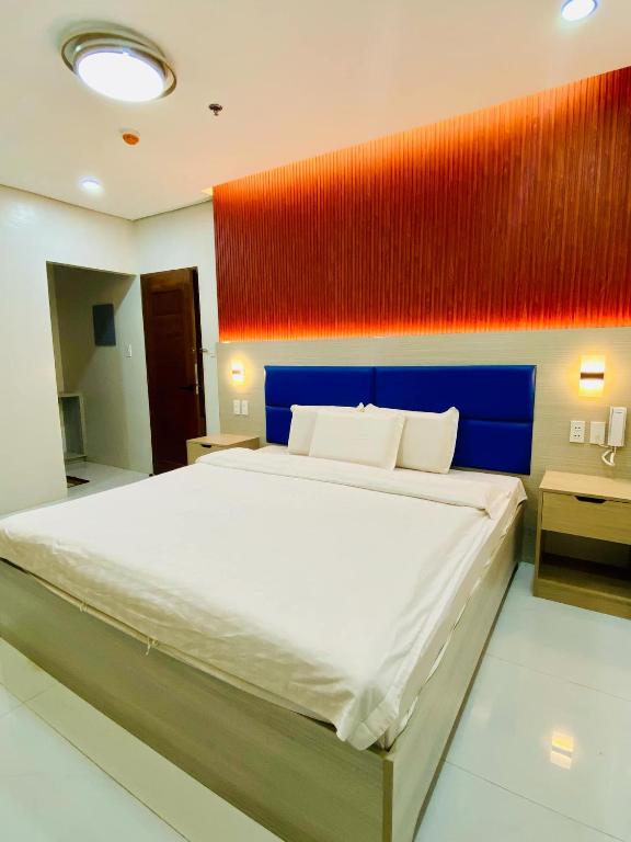 Postel nebo postele na pokoji v ubytování Hotel 45 Beach Resort