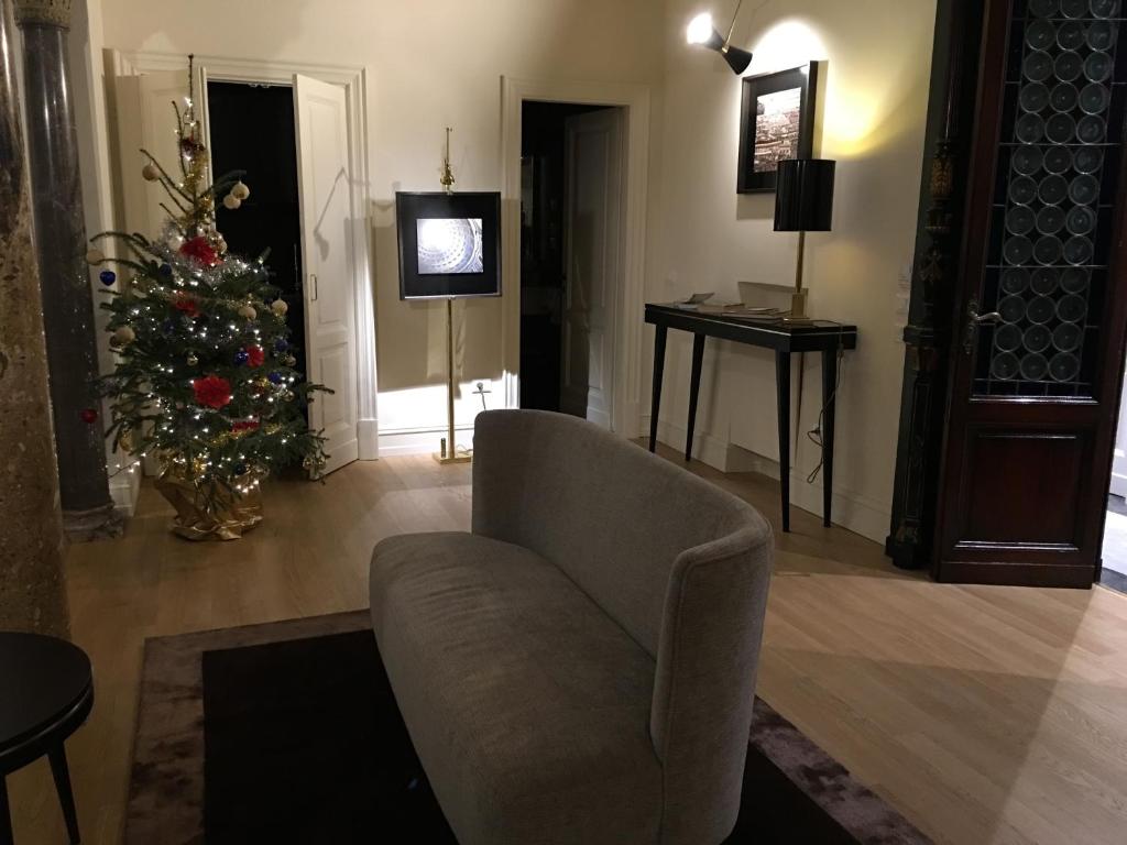 Część wypoczynkowa w obiekcie Le case di Andrea - Roof Suite Rome