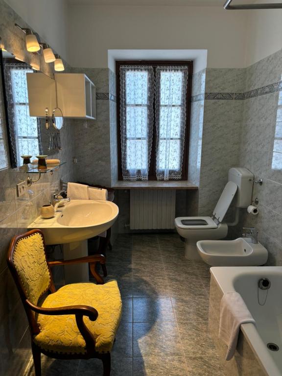 Koupelna v ubytování Gemma Fiorita Casa Vacanze