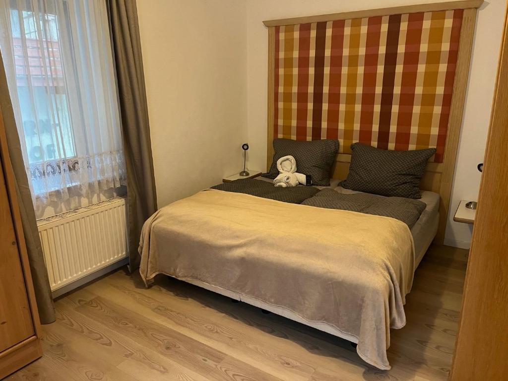 Postel nebo postele na pokoji v ubytování Pension Edlinger