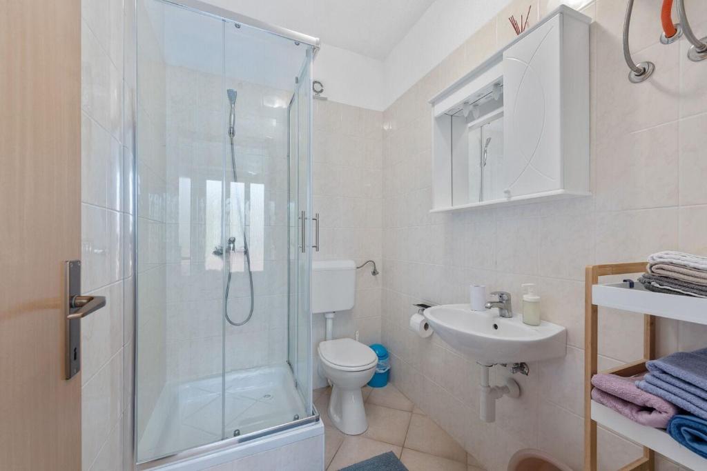 Koupelna v ubytování Apartment Uga2