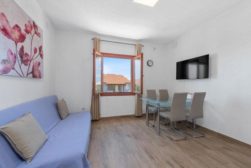 TV a/nebo společenská místnost v ubytování Apartment Uga2