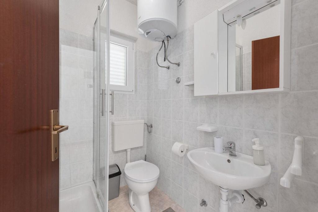 Koupelna v ubytování Apartment Uga2