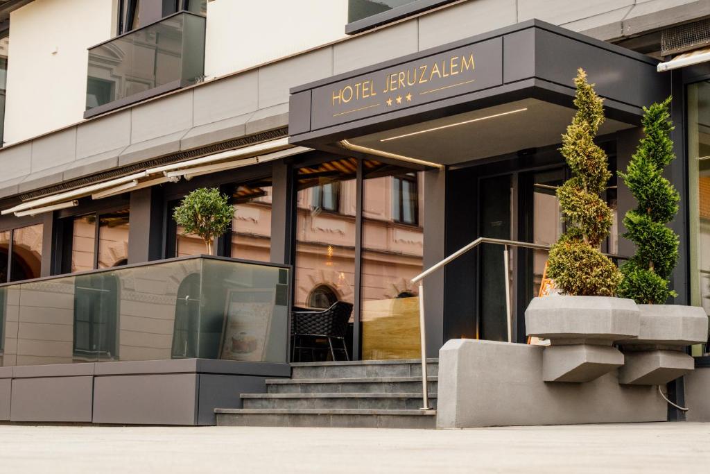 Exteriér nebo vchod ubytování Hotel Jeruzalem