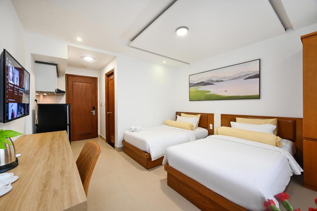 Phòng Deluxe 2 Giường Đơn