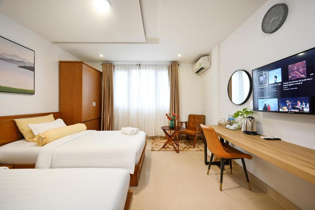 Phòng Deluxe 2 Giường Đơn
