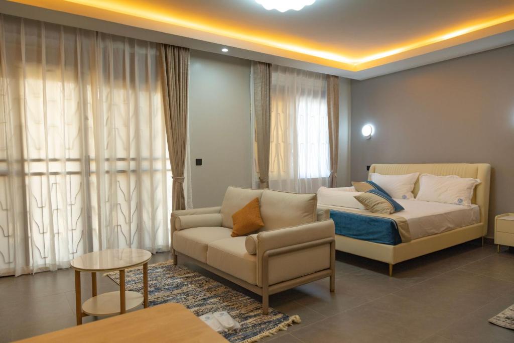Posezení v ubytování Sumix Hotel