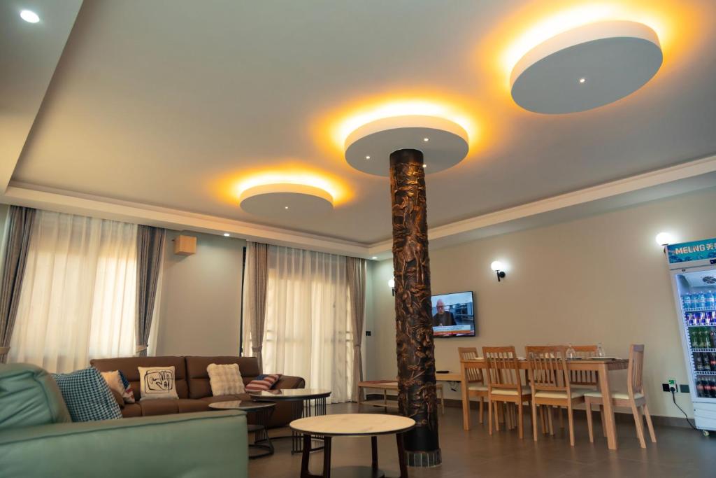 Posezení v ubytování Sumix Hotel