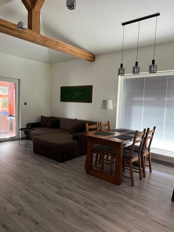 Posezení v ubytování Apartmán Wood