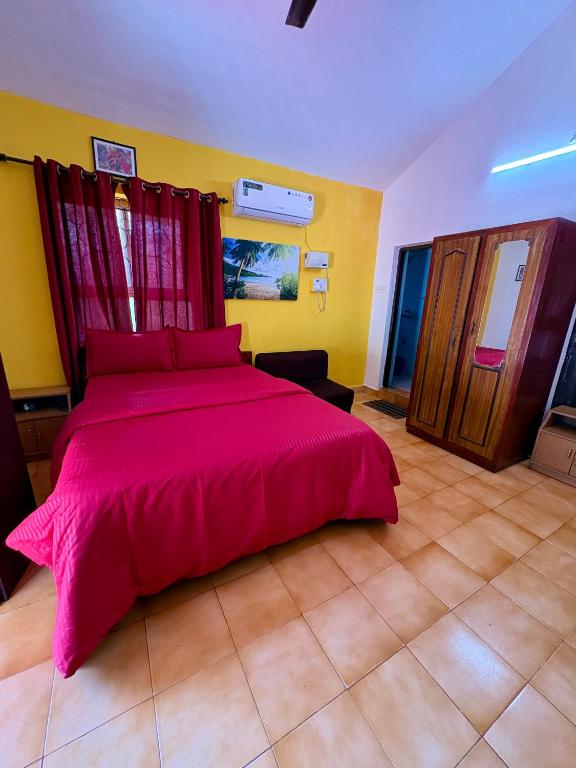Postel nebo postele na pokoji v ubytování Jes Guest House