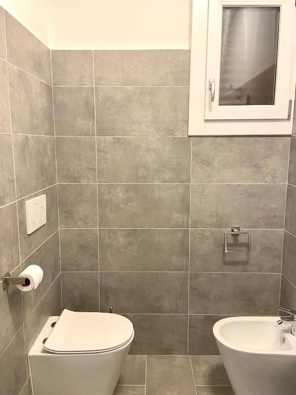 Koupelna v ubytování A-B House
