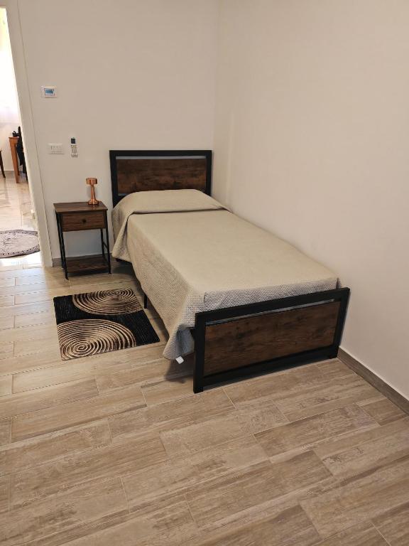 Postel nebo postele na pokoji v ubytování A-B House