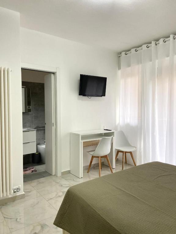 TV a/nebo společenská místnost v ubytování A-B House