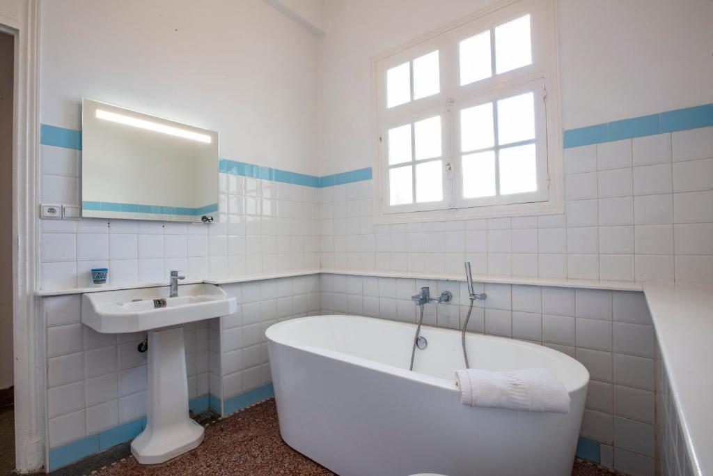 Koupelna v ubytování Appartements Balima Harcourt DeLuxe