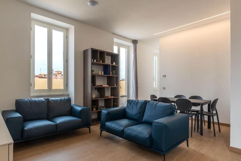 Istumisnurk majutusasutuses JOIVY Cavour Luxury Apartments