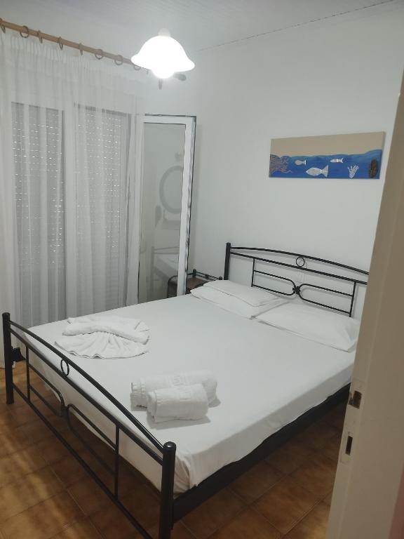 Postel nebo postele na pokoji v ubytování Villa ALEXIS