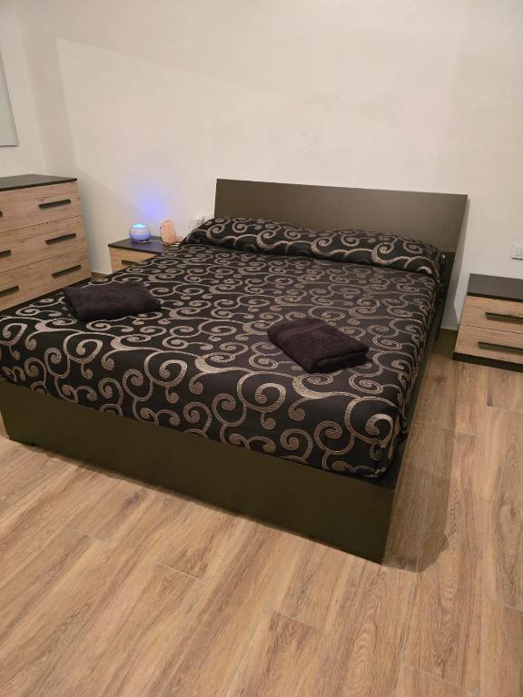 Postel nebo postele na pokoji v ubytování Luxury Garden Flat