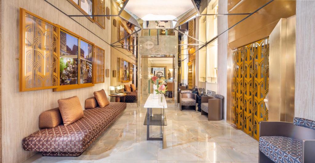 Posezení v ubytování Hotel Palazzo Manfredi – Small Luxury Hotels of the World