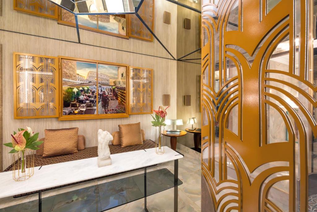 Posezení v ubytování Hotel Palazzo Manfredi – Small Luxury Hotels of the World