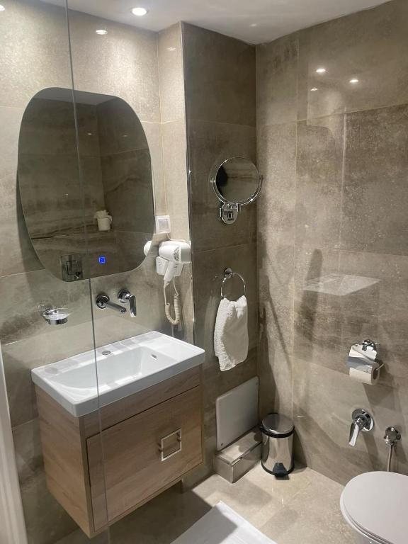 Koupelna v ubytování hotel donia sfax
