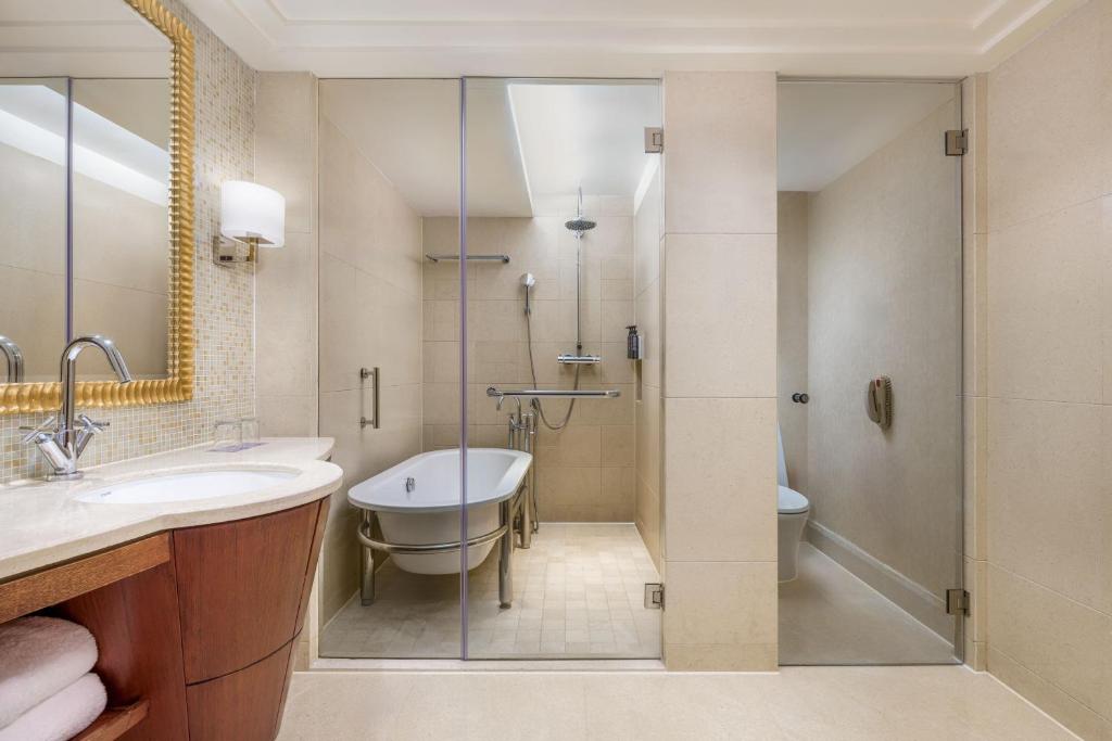 Koupelna v ubytování Sheraton Xiamen Hotel
