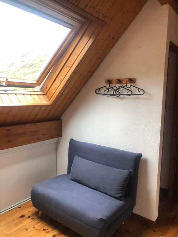 Posezení v ubytování Barèges Appartement vue montagne