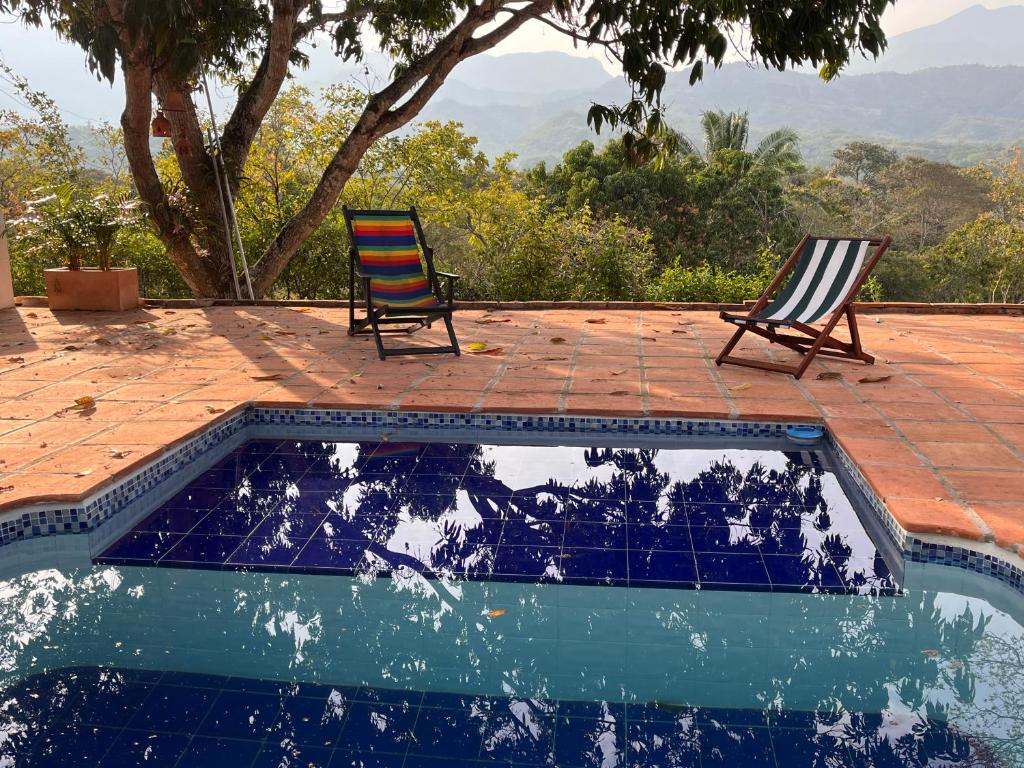 Πισίνα στο ή κοντά στο Casa Piedras Gordas, Piscina Privada y BBQ