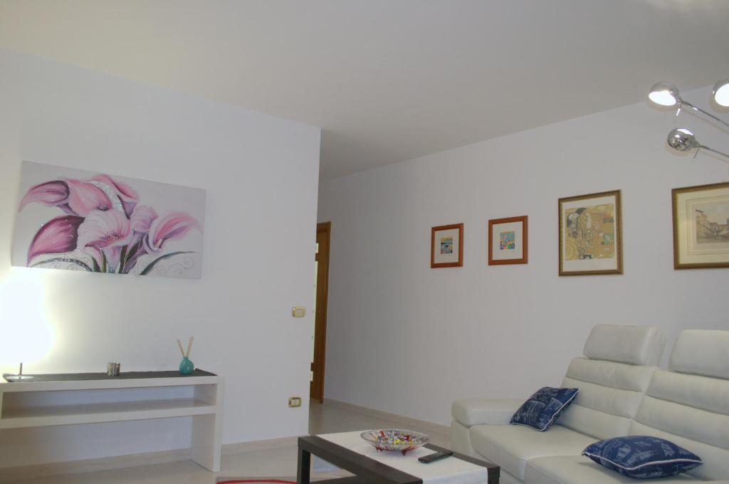 Postel nebo postele na pokoji v ubytování Casa Vacanze La Rocca