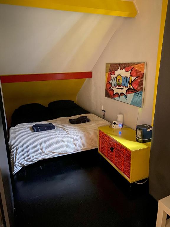 Postel nebo postele na pokoji v ubytování Perk25A