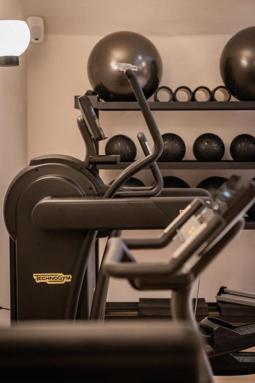 Fitness centrum a/nebo fitness zařízení v ubytování ADLER Historic Guesthouse